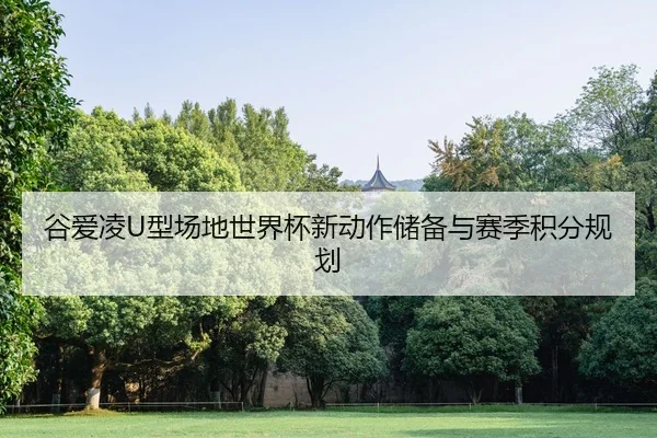 谷爱凌U型场地世界杯新动作储备与赛季积分规划